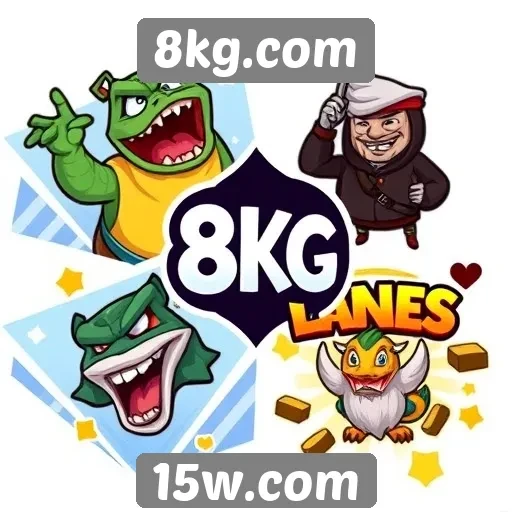 Análise de jogos populares disponíveis em 8kg.com